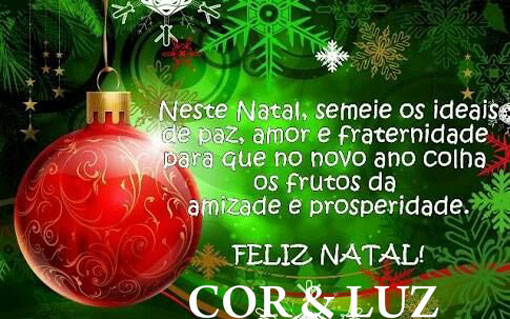 Brumado: Cor & Luz deseja a todos um Feliz Natal
