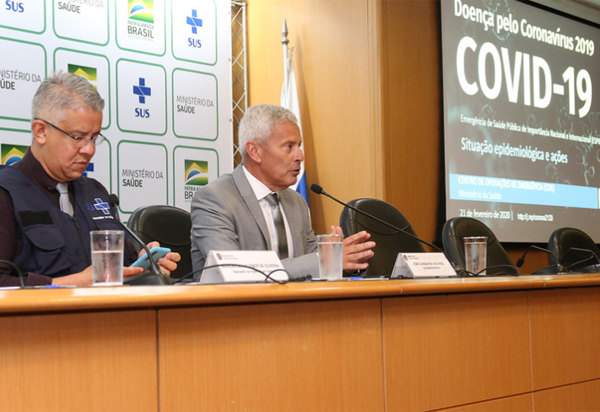 Brasil confirma primeiro caso de coronavírus