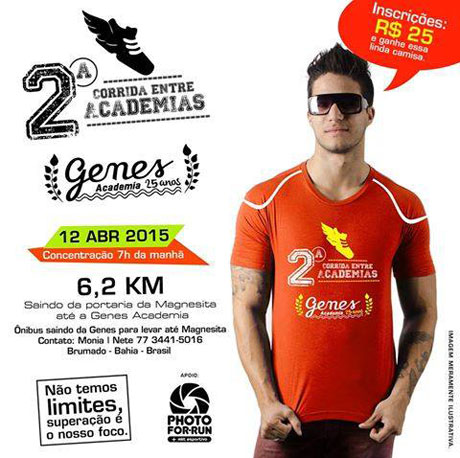 Genes Academia promove a 2ª Corrida entre Academias