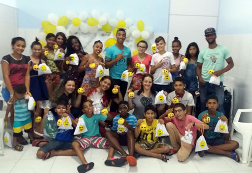 CRAS realizam atividades com crianças e adolescentes do SCFV em celebração ao Dia das Crianças