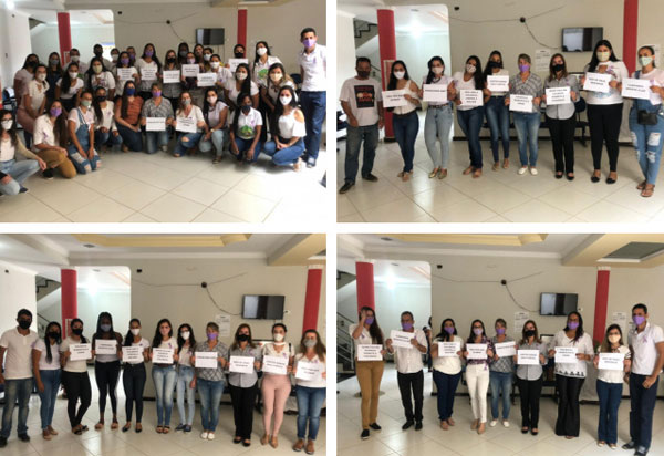 Creas Livramento promove campanha contra o Feminicídio