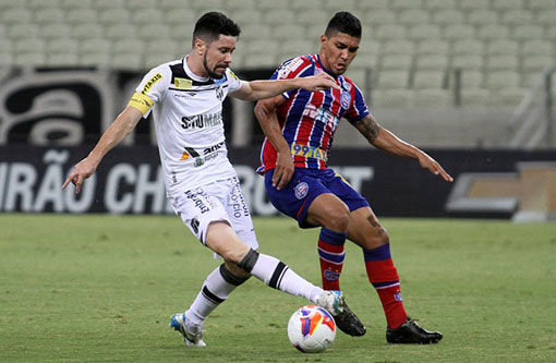 Vitória goleia e assume terceiro lugar , Bahia empata e continua no G4