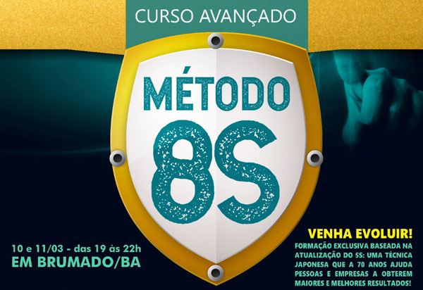 Brumado: Inscreva-se agora no Curso Avançado Método 8S