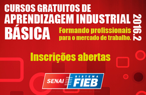 SENAI Sudoeste abre 211 vagas para cursos gratuitos