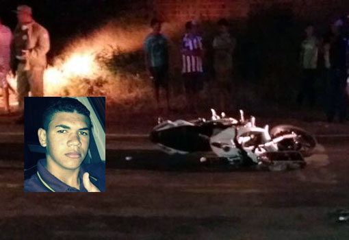 Jovem morre após motocicleta colidir contra trem no trecho entre Malhada de Pedras e Guajeru