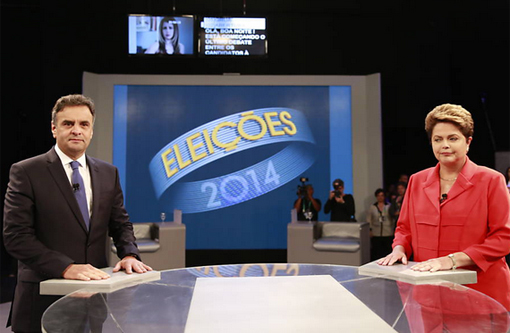 Eleições 2014: Dilma e Aécio fazem debate equilibrado