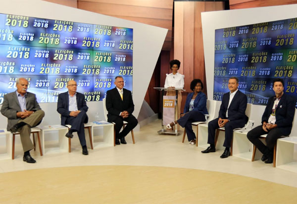 Eleições 2018: TVE realizou debate com candidatos ao governo da Bahia