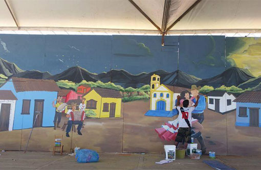 Forró do Sítio Novo 2015: Produção acelera ritmo e cenário temático já começa a ser instalado