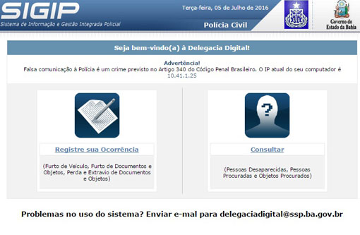 Saiba como registrar boletim de ocorrência na Delegacia Digital
