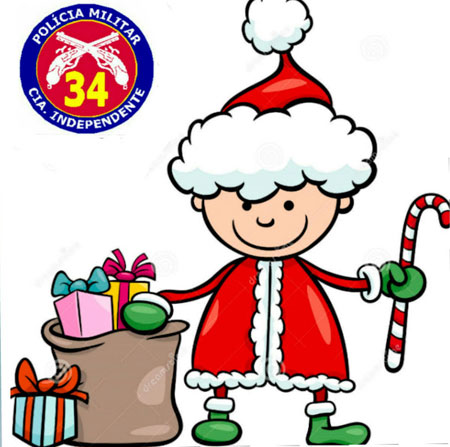 Brumado: Polícia Militar promove campanha natalina 'Natal na corrente do bem'