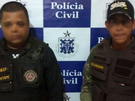Dois homens são presos na BA ao  se passarem por policiais