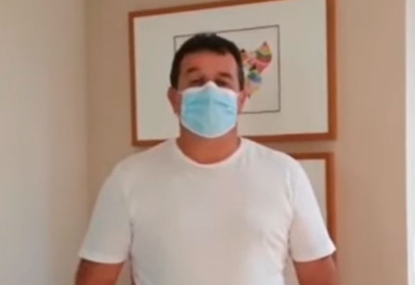 Deputado Marquinho Viana testou positivo para a Covid-19