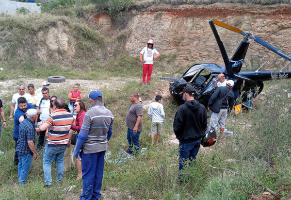 Helicóptero com deputado federal João Barcelar cai na Bahia