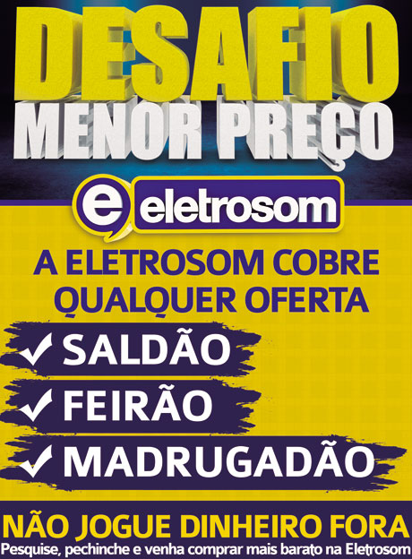 Brumado: Confira o 'Desafio do menor preço Eletrosom'
