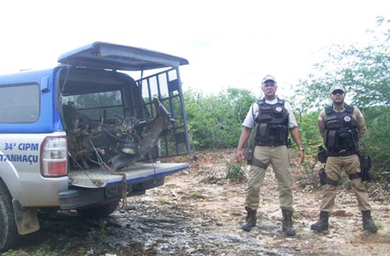 Tanhaçu: Polícia Militar encontra desmanche de motos