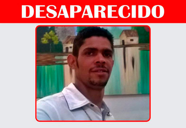 Livramento: Douglas José Romeu Santos Amorim está desaparecido