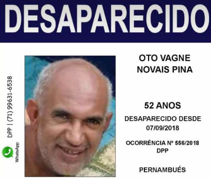 Secretário de Ação Social do município de Ibicoara está desaparecido