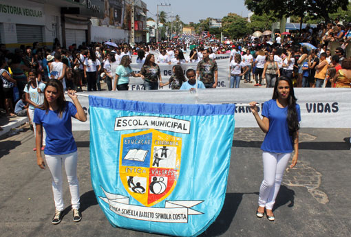 Confira o roteiro do desfile cívico de 7 de Setembro