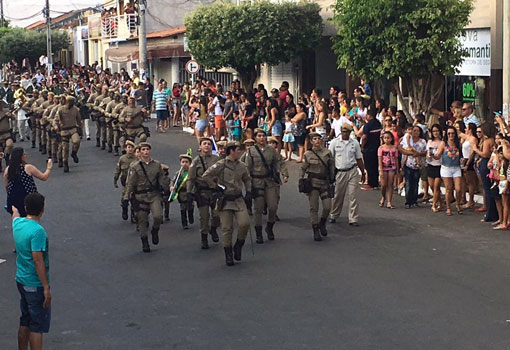 Livramento: 46ª CIPM participou do Desfile Cívico-Militar de 7 de setembro