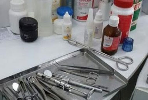 Itororó: homem é preso em flagrante exercendo ilegalmente a profissão de dentista