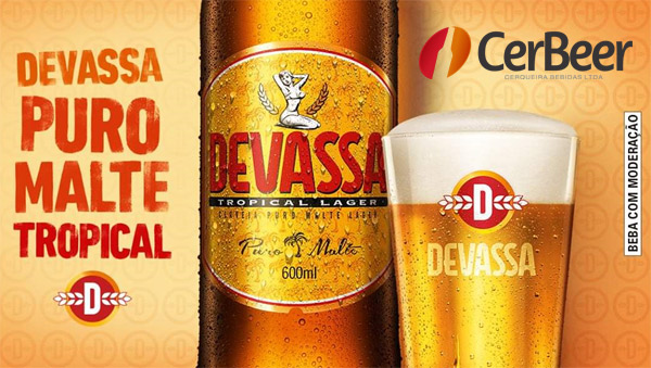 Devassa Tropical Lager puro malte