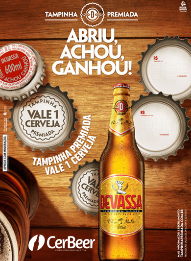  Devassa: Promoção 'Tampinha Premiada' está de volta