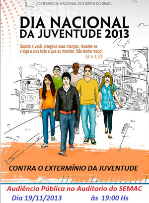 Brumado: Setor Jovem realiza audiência pública nesta terça-feira