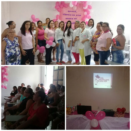 Brumado: USF Dr. Arlindo Magno Stanch realizou várias atividades no Dia Internacional da Mulher