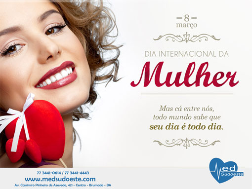 A Clínica Med Sudoeste homenageia todas as mulheres no Dia Internacional da Mulher