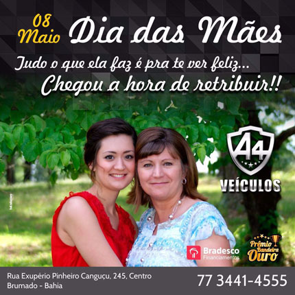 A A4 veículos homenageia todas as Mães de Brumado e região