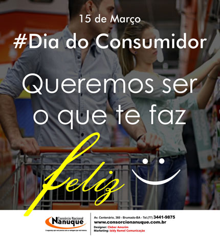 Homenagem Dia do Consumidor - Consórcio Nanuque e M&M Motos