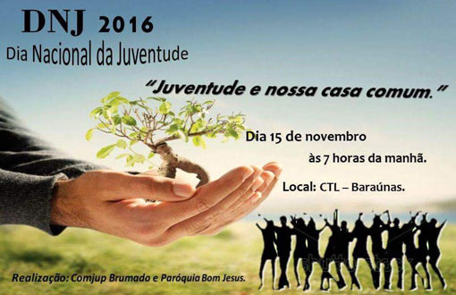 Brumado: Dia Nacional da Juventude será comemorado no CTL