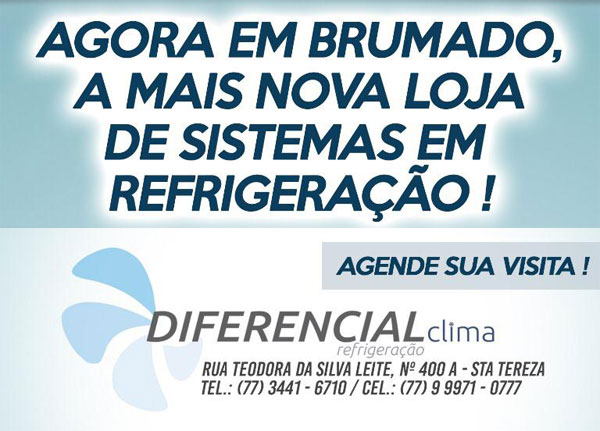  Brumado: conheça a Diferencial Clima, a mais nova loja de sistemas em refrigeração