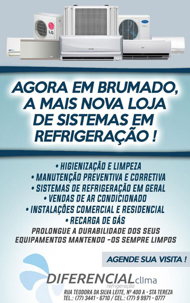  Brumado: Diferencial Clima, a sua loja de sistemas em refrigeração