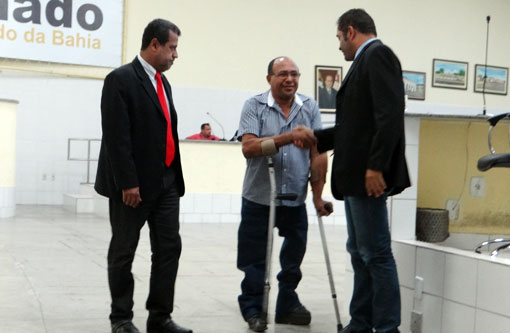 Presidente do Sindsemb fala da Campanha Salarial 2015 e critica acessibilidade no legislativo durante discurso