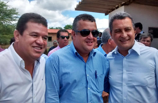 Barra da Estiva: Prefeito Dinho vai ao encontro do Governador Rui Costa em Tanhaçu
