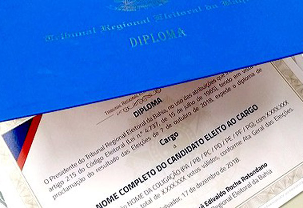 Eleições 2018: diplomação dos eleitos ocorrerá em 17 de dezembro