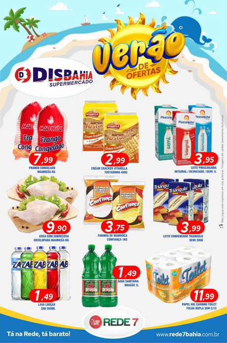 Verão de ofertas Disbahia Supermercado