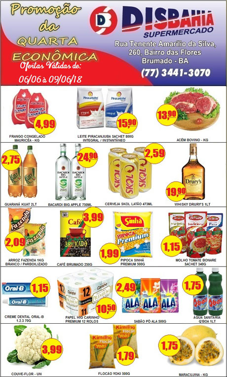 Hoje é dia de economizar na 'Quarta Econômica' do Disbahia