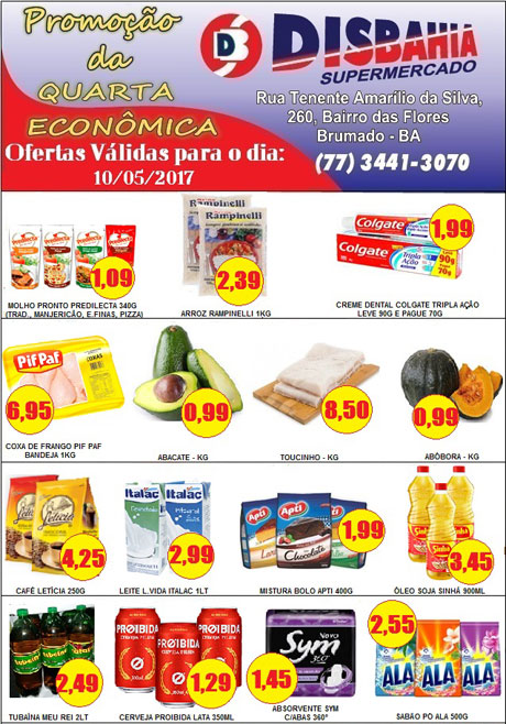 Hoje é dia de economizar na 'Quarta Econômica' do Disbahia