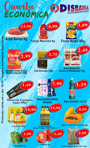  Brumado: venha de economizar na 'Quarta Econômica' do Disbahia