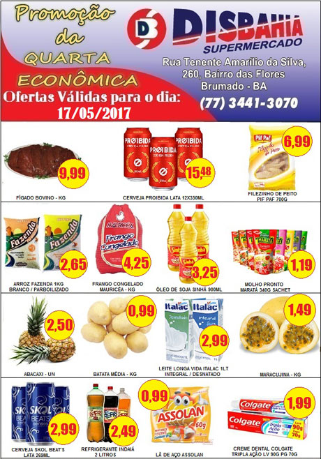 Hoje é dia de economizar na 'Quarta Econômica' do Disbahia