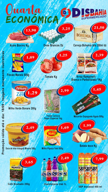 Brumado: venha de economizar na 'Quarta Econômica' do Disbahia