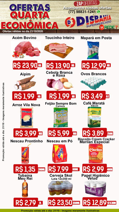 Brumado: venha de economizar na 'Quarta Econômica' do Disbahia