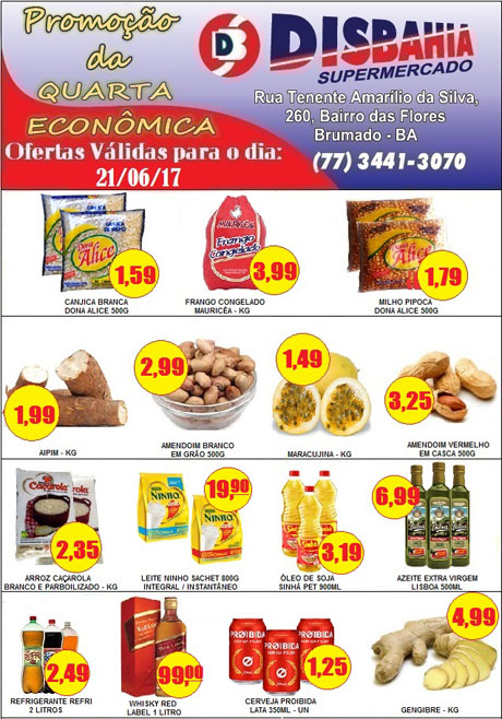 Hoje é dia de economizar na 'Quarta Econômica' do Disbahia