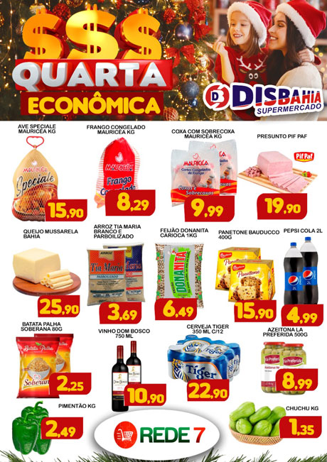 Confira as ofertas da Quarta Econômica do Disbahia Supermercado