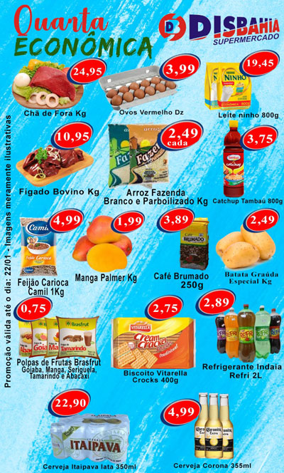  Brumado: venha de economizar na 'Quarta Econômica' do Disbahia