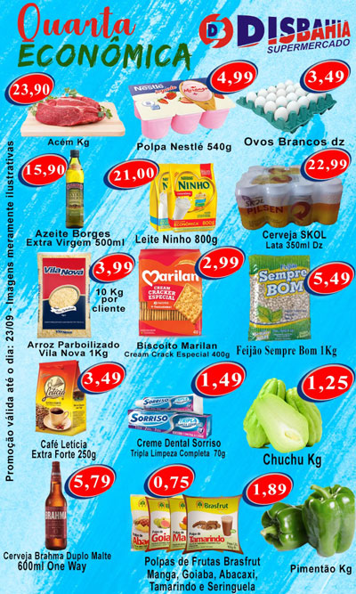 Brumado: venha de economizar na 'Quarta Econômica' do Disbahia