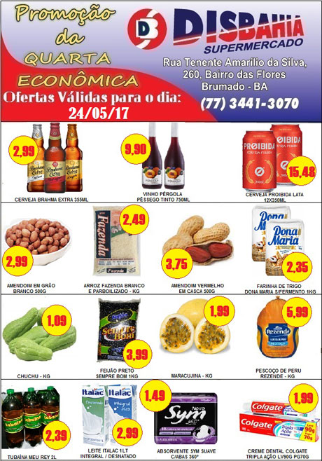 Hoje é dia de economizar na 'Quarta Econômica' do Disbahia