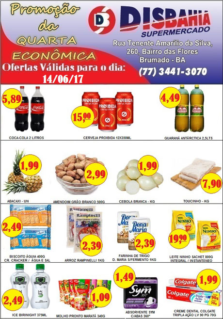 Hoje é dia de economizar na 'Quarta Econômica' do Disbahia